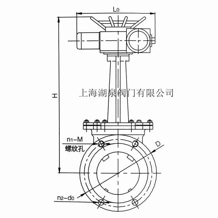 dn65電動(dòng)刀型閘閥